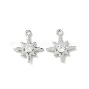 Латунные микро проложить кубического циркония подвески KK-Z136-43B-P