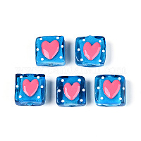 Ручной спрей окрашены бусины бисера&nbsp;LAMP-N035-02E