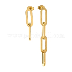 Серьги-гвоздики из нержавеющей стали 304 для женщин&nbsp;EJEW-C096-15G-01