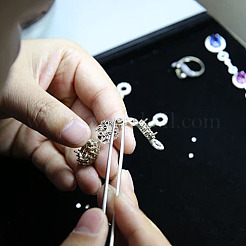 48шт 12 стиля бусины из сплава в тибетском стиле FIND-DR0001-22