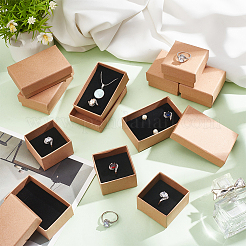 24шт. 2-х стильная картонная коробка для набора украшений&nbsp;CBOX-NB0001-31