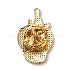 Мультяшные фрукты сплав эмалированные булавки броши для рюкзака одежда JEWB-S028-10B