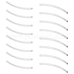 Бисера латунной трубки&nbsp;KK-AR0001-81S