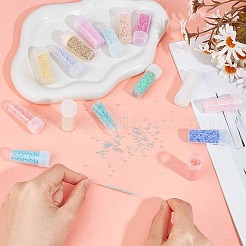 80 г 16 цвета 12/0 бусины из искусственного нефритового стекла&nbsp;SEED-SC0001-30B