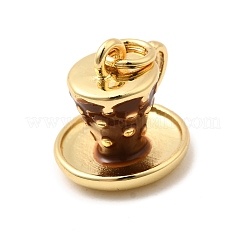 Латунь эмаль подвески&nbsp;KK-A268-11G-01