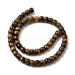 Природных тигровый глаз бисер нитей G-A275-C01-7x8mm-AB