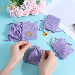 24 шт. мешковина упаковочные мешки мешки с завязками&nbsp;ABAG-BBC0001-07C