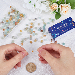 2 нити натуральных цветочных бусин амазонита нити G-SC0002-72B