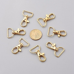 Сплав цинка шарнирных омаров коготь застежки PALLOY-YW0001-02G