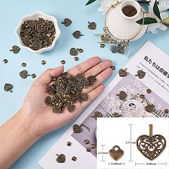 Подвески из сплава в тибетском стиле FIND-SZ0002-33AB