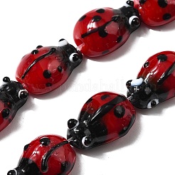 Бусы лэмпворк ручной работы&nbsp;X1-LAMP-TD001-3