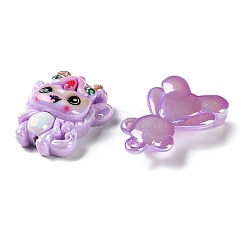 Смешанного стиля акриловые бусины&nbsp;MACR-K351-16E