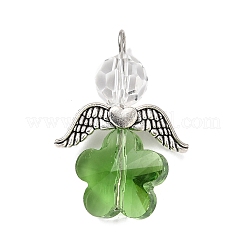 Прозрачные стеклянные подвески&nbsp;PALLOY-JF04098-02