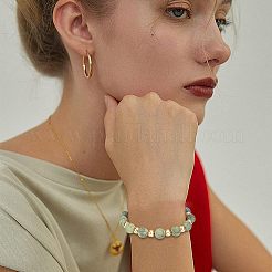 Ионное покрытие (ip) круглые разделительные бусины из нержавеющей стали 304&nbsp;STAS-NB0001-46G