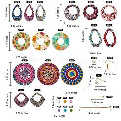 Комплекты для изготовления сережек DIY-SZ0008-22