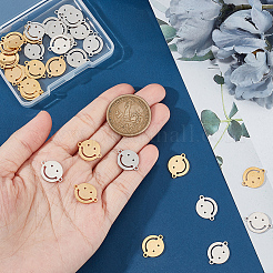 32 шт. 2 цвета 201 нержавеющая сталь соединительные подвески STAS-UN0049-84