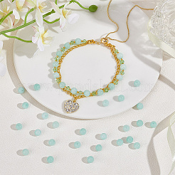 2 нити натуральных малайзийских нефритовых бусин G-OC0002-36