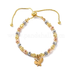 Браслеты из латуни BJEW-C090-02G-D