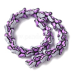 Прозрачные стеклянные эмалевые бусины&nbsp;LAMP-C023-03C