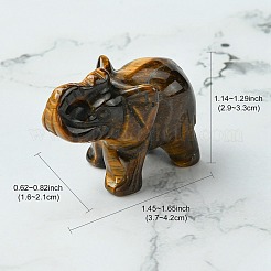 Натуральные украшения для дома тигровый глаз DJEW-YW0001-04A