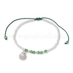 Плетеные браслеты из стеклянных бусин&nbsp;BJEW-MZ00176-02