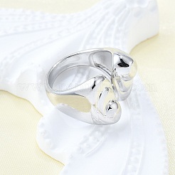 Латунные манжеты для женщин RJEW-G347-03P