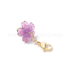 Зонтик ручной работы стеклянные бусины и акриловые подвески наборы украшений&nbsp;HJEW-MZ00280-01