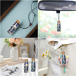 Украшение бутылки желаний прозрачное стекло&nbsp;PALLOY-CA00034