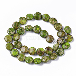 Натуральные имперские нитки из яшмы&nbsp;G-S355-87B-06