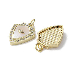 Латунные микро проложить кубического циркония подвески&nbsp;KK-G485-23B-G