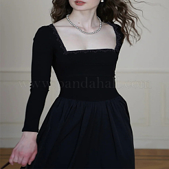 6 ярд кружевной отделки из полиэстера&nbsp;OCOR-LP0003-69B