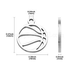 Подвески из нержавеющей стали 304 STAS-CJC0008-11P-02