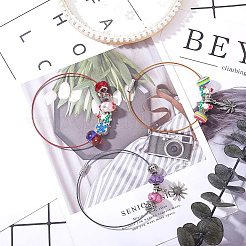 Изготовление браслета из стальной проволоки 20шт.&nbsp;UNKW-YW0001-04B