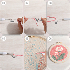 Стартовые наборы для вышивки перфоратором&nbsp;DIY-WH20007-13B