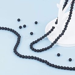 Бусы из натуральной лавы G-OC0001-27