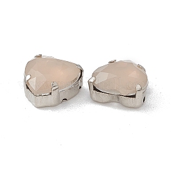 Сердце пришить стразами OACR-E012-03B-P10