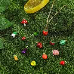 14шт 14 стиля подвески из сплава с эмалью&nbsp;FIND-CJ0005-23