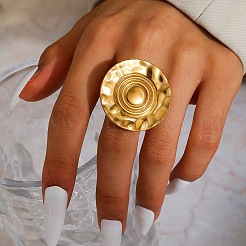 Регулируемые манжеты из нержавеющей стали 304 для женщин&nbsp;RJEW-F187-01G