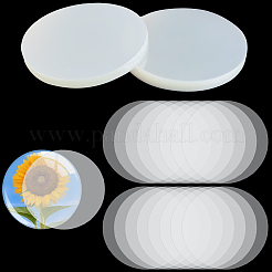 300 шт. прозрачная защитная пленка для значка питомца&nbsp;AJEW-CP0010-04B