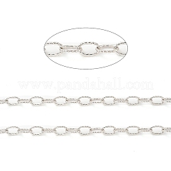 Антикоррозийные цепи из стерлингового серебра 925 пробы с родиевым покрытием STER-F052-14P
