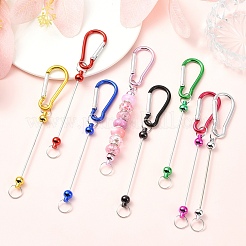 8 шт. 8-х стилевые алюминиевые и сплавные альпинистские карабины&nbsp;DIY-YW0010-37