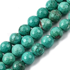 Бусины из натурального магнезита&nbsp;G-P598-E-8mm-04