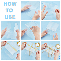 Складные прозрачные коробки из ПВХ CON-BC0001-95