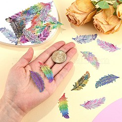 24 шт. 8 стиля ионного покрытия (IP) 201/430 филигранные подвески из нержавеющей стали STAS-YW0002-61