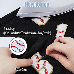 5 шт. заплатки из полиэфирной нити&nbsp;PATC-DC0001-13