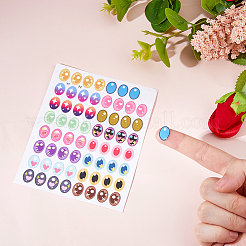 Косметические контактные линзы для наклейки для изменения макияжа&nbsp;DIY-WH0723-091B