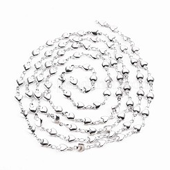 Некорневая нержавеющая сталь 201 с сердечками и овальными звеньями&nbsp;STAS-N092-108