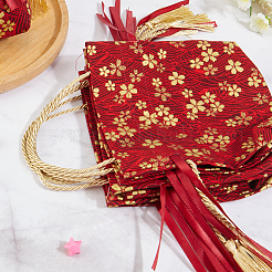 Мешки для хранения из ткани с цветочным принтом и завязками ABAG-WH20010-20A-01