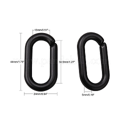 Непрозрачные акриловые кольца&nbsp;LS-OACR-S021-68A-C01