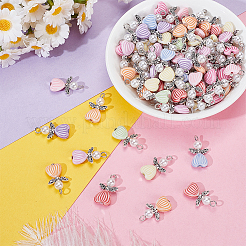 Подвески из акрилового сплава 100 шт.&nbsp;PALLOY-HY00114